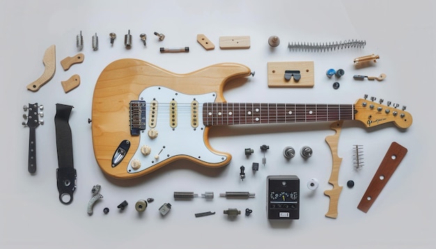 how to make DIY guitar