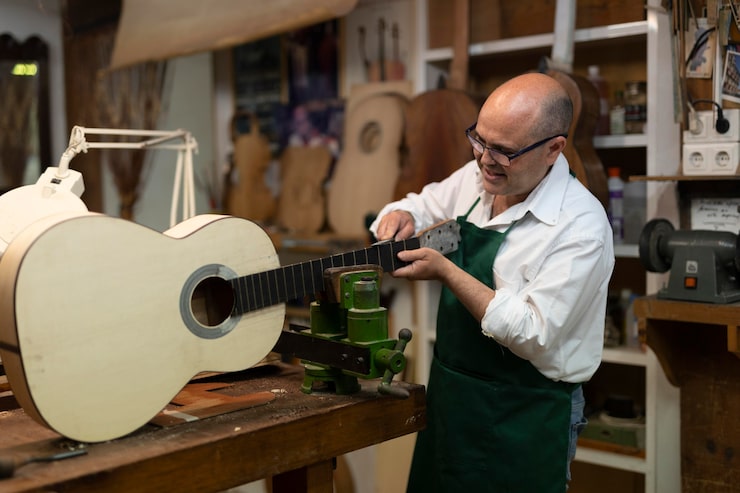 how to make DIY guitar