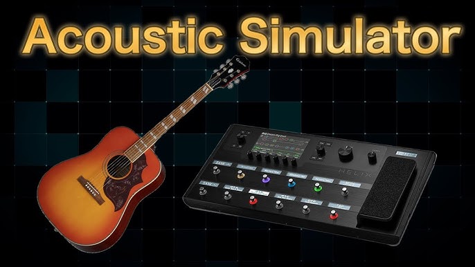 Helix Setting for Electric to Get 12-String Acoustic Sound