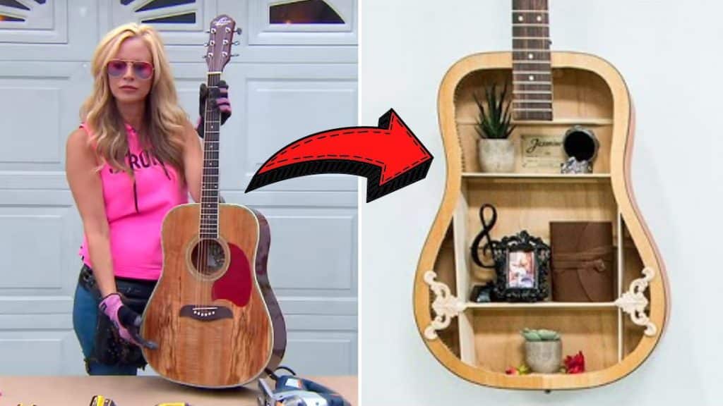 wall mount guitar hanger