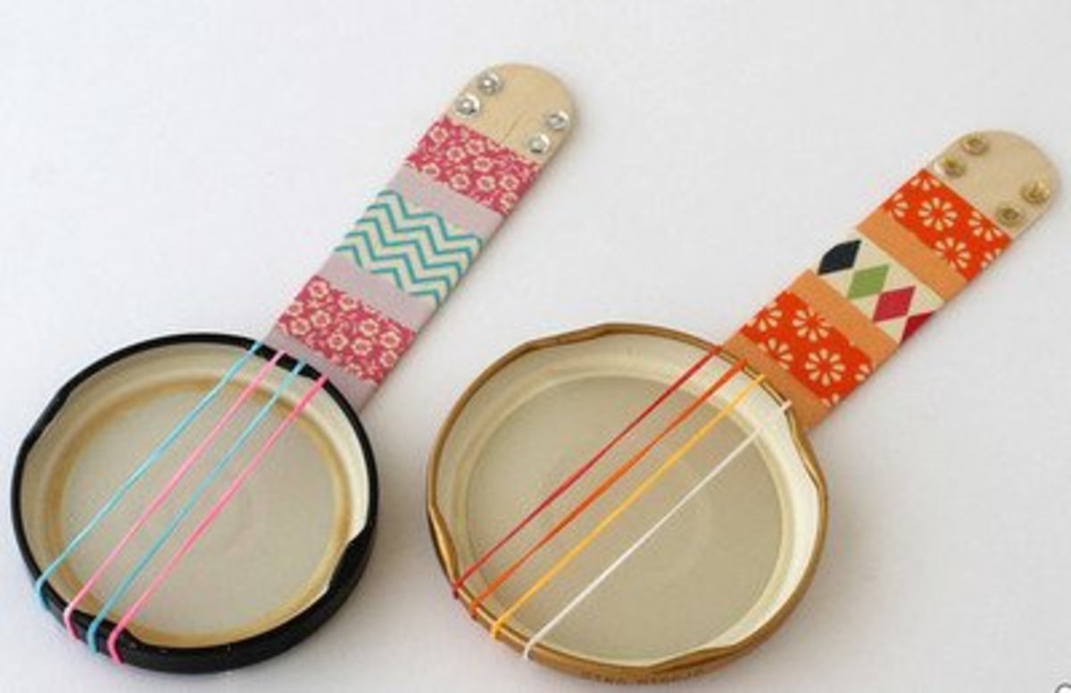 Easy DIY string instruments for kids