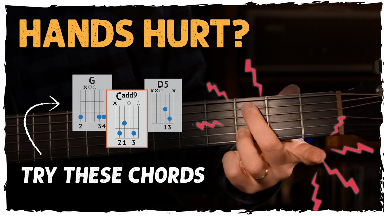 Easy Chord Transitions for Stiff Fingers